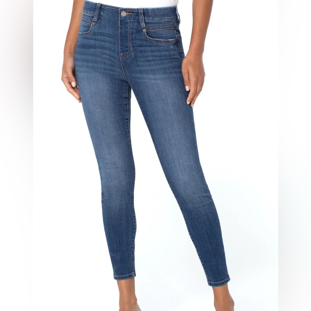 LIVERPOOL GIA GLIDER ANKLE SKINNY size 8